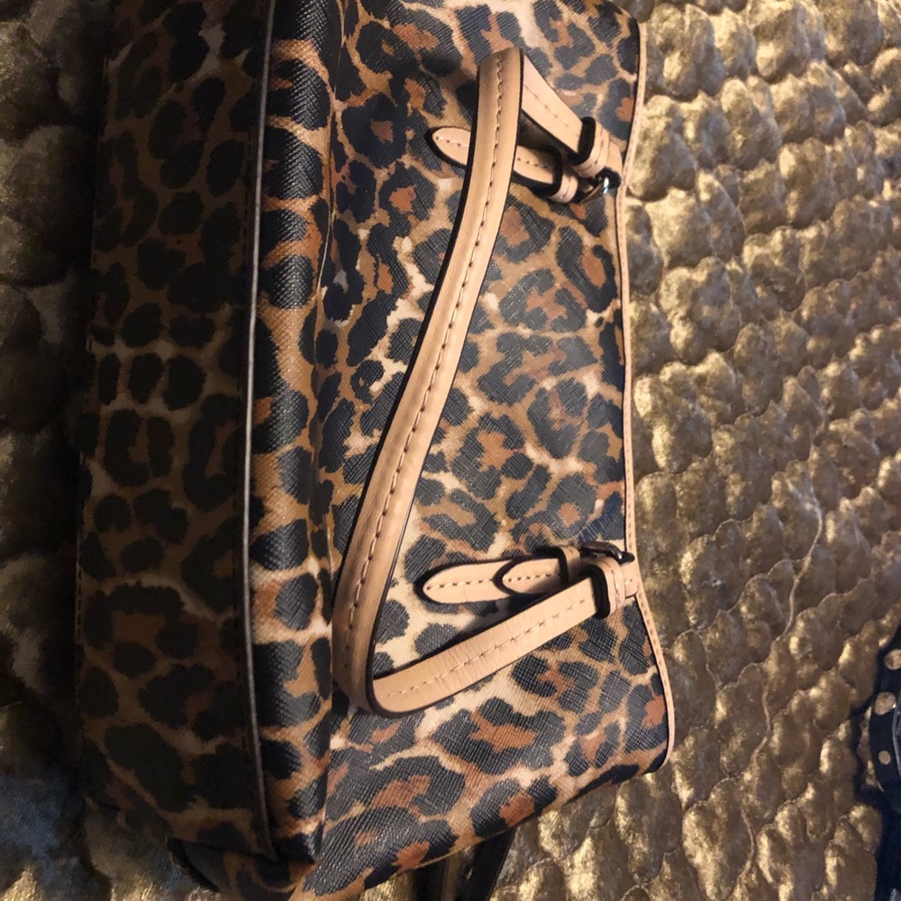 Coach miniature animal print handbag